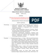 Rancangan Perbup Tentang - Pedoman - Pelaksanaan Retribusi