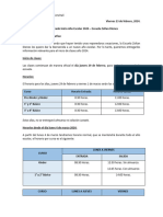 Comunicado Inicio Año Escolar 2024 EZD