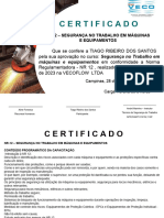 NR 12 Certificados Vecoflow