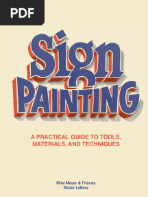 Sign Painting - Friends, Mike Meyer