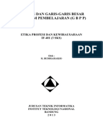 GBPP IF-401 Etika Profesi Dan Kewirausahaan (Budi)