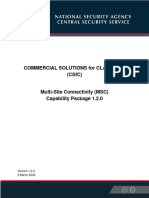 (U) Approved Multi-Site Connectivity Capability Package v1 - 2 - 0