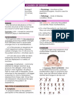 Prelims Topic 3 - Causes of Disease