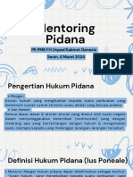 Mentoring Pidana 04 Maret