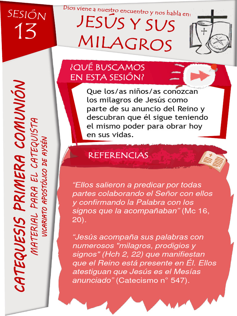 Ficha 13 - Jesús y Sus Milagros | PDF | Jesús