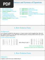 1.2 Row Echelon Form