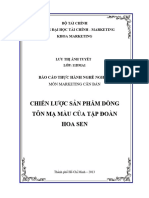 Xemtailieu Bao Cao Thuc Tap Chien Luoc San Pham Dong Ton Ma Mau Cua Tap Doan Hoa Sen