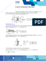 12T Ứng dụng tích phân Thể tích