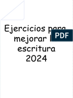 Cuadernillo Ejercicios Escritura