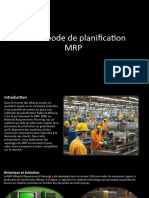 La Méthode de Planification MRP