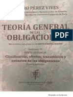 PDF Teoria General de Las Obligaciones Alvaro Perez Vives - Compress