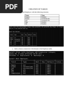 Dbms Record Outputs