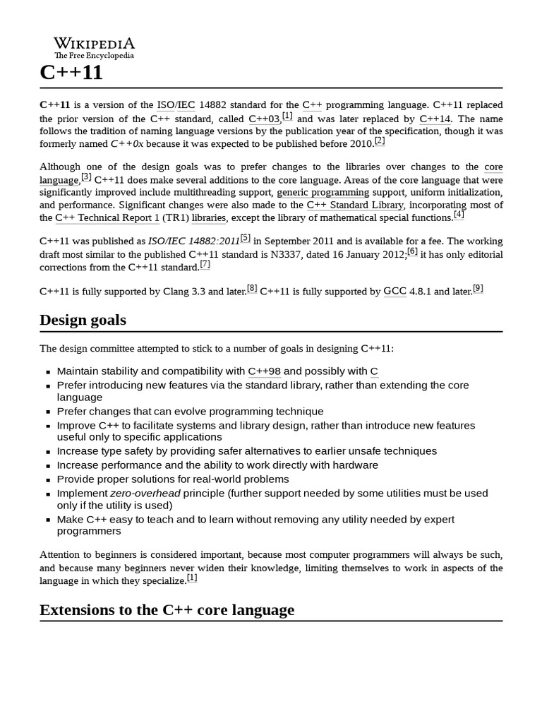 C++11: Enhancements and Features | PDF | Programming | Constructor ...