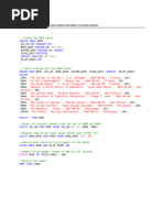 DBMS Programs