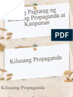 Ang Layunin at Resulta NG Pagtatag NG Kilusang Propaganda at Katipunan