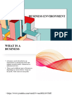 1 Business Environment