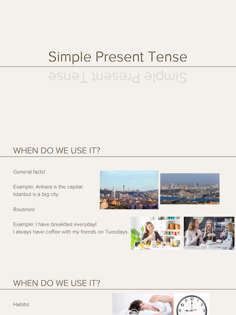 Simple Present Tense Pdf