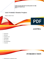 Anuri Nwadimma Chiamaka Nwagbara: Contribution For Heat Flow Density Estimation in The Meso Cenozoic Basins of Portugal