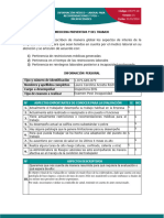CM-FT-10 Información Médico - Laboral Recomendaciones y Pos-Incapacidades