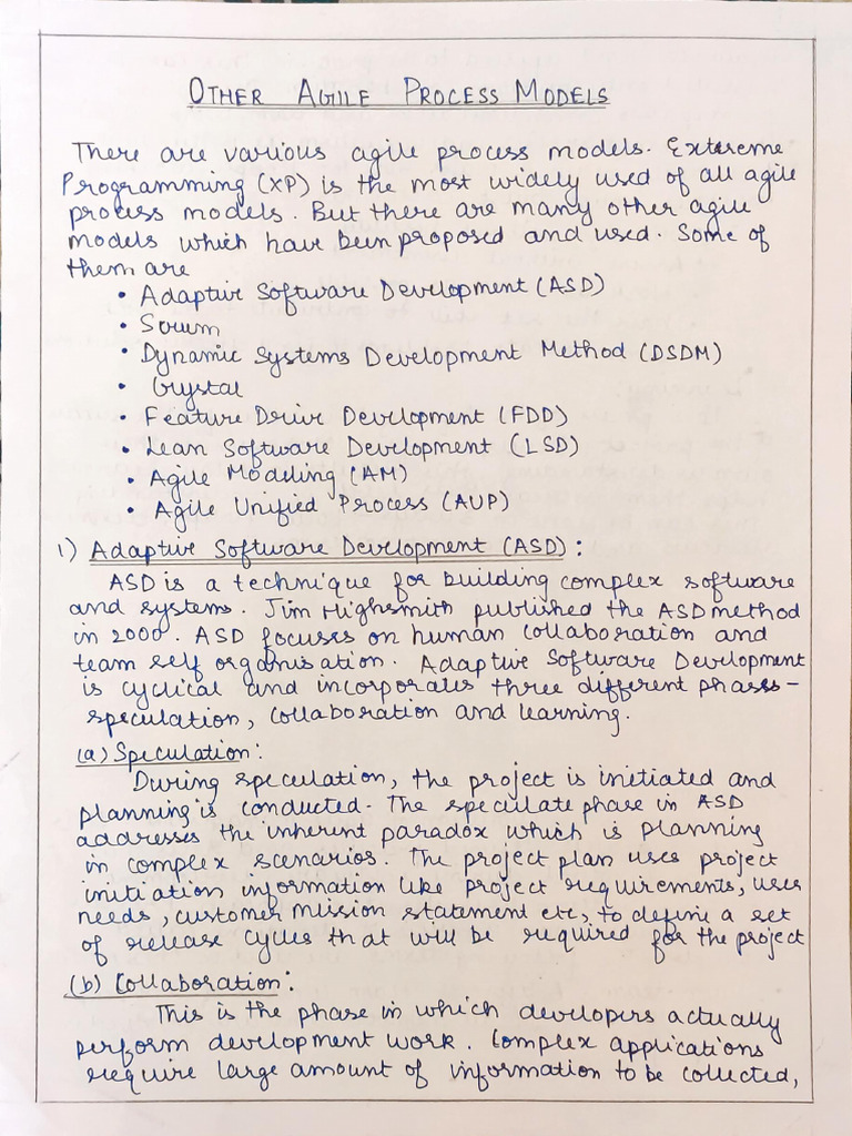 Agile Models Assignment | PDF