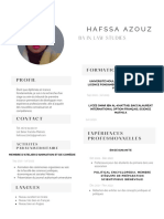 Hafssa Azouz CV