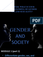 Gender and Society Students