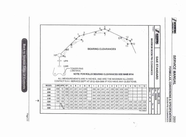 Bearing Clearances Specifications Guide | PDF | Business | Science ...