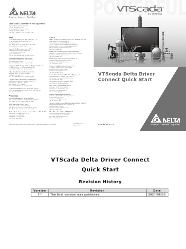VTScada Delta Driver Quick Start Guide | PDF | Electrical Engineering ...