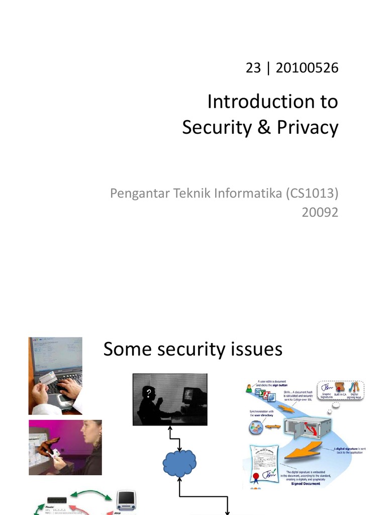 Security & Privacy in Cryptography | PDF | Public Key Cryptography ...