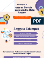 Administrasi Mutu Pelayanan Kespro