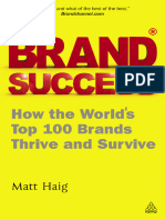 Matt Haig - Brand Success - How The World's Top 100 Brands Thrive and Survive-Kog
