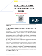 Atividade 1 - Mentalidade Criativa e Empreendedora - 51-2024