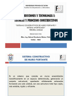 3.4 Sist. Construc. de Muro Portante y Aporticado - Diapositivas