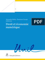 Droit Et Économie Numerique