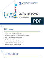 Quản Trị Mạng: Khoa Công Nghệ Thông Tin