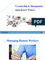 Managing Remote Workers C2S