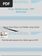 Pang Malakasang Pipe Refresher