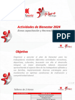 Actividades Bienestar Empresarial 2024