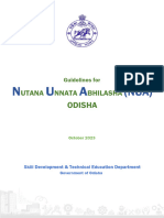 NUA Odisha Guidelines Notified