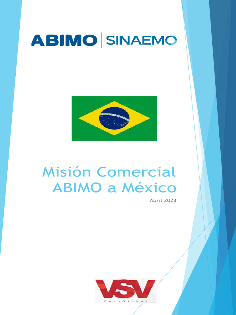 Misión Comercial ABIMO México 2023 | PDF | Calidad (comercial) | Business