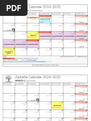 Zadok-Way-Calendar-2024-2025