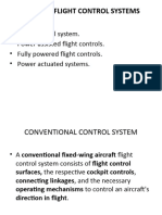 Types of Flight Control Systems