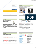 Aula 10 - Farmacologia 19 05 2014 - SNC Anest Sicos - Local e Geral