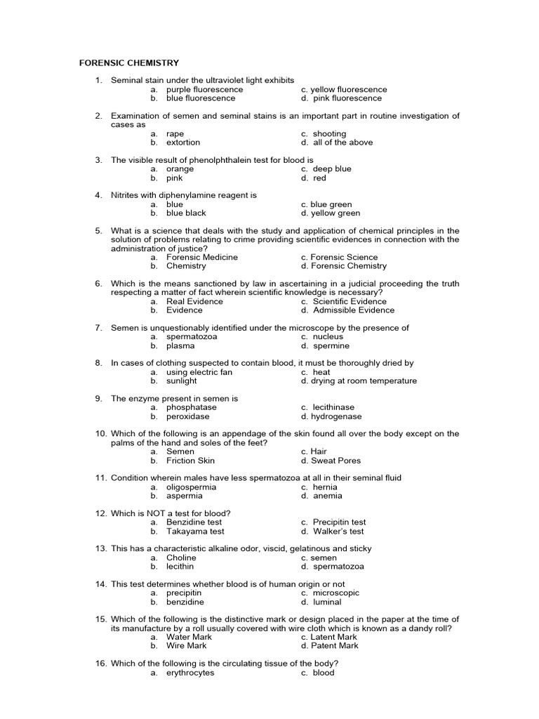 Forensic Chemistry in Crime Investigation | PDF | Gun Barrel | Ballistics