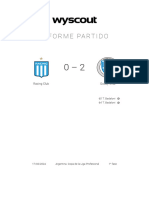 Racing Club - Godoy Cruz 0-2