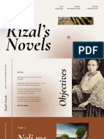 TOPIC 5 Rizal's Novels