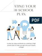 Creating Your High School Plan Workbook