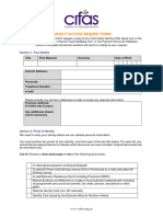 External-Subject Access Request Form