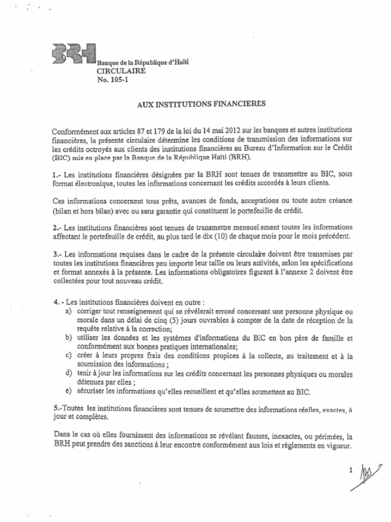 Circulaire 105 1 pdf