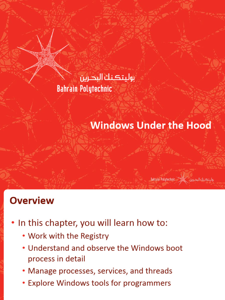 Understanding Windows Registry and Boot Process | PDF | Windows ...